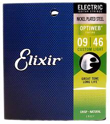 Elixir Optiweb Custome Light 9-46 Struny do gitary elektrycznej