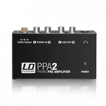 LD Systems PPA 2 analogowy przedwzmacniacz i korektor gramofonowy