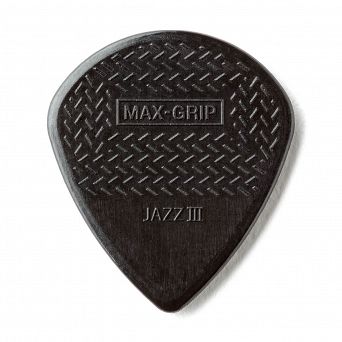 Dunlop MAX-Grip Jazz III czarna - Kostka do gitary