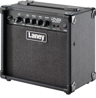 LANEY LX-15 B - ultra kompaktowy wzmacniacz combo do gitary basowej 15W