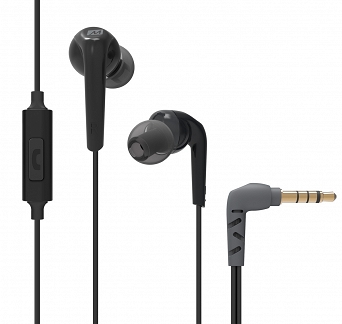 MEE RX18 P czarne (black) profesjonalne słuchawki douszne/dokanałowe z mikrofonem