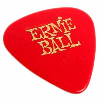 Kostka do gitary Ernie Ball Thin 0.46 czerwona