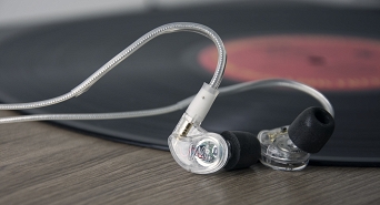 MEE Audio M6 PRO 2G Clear (transparentne) słuchawki dokanałowe/odsłuch douszny