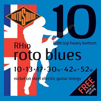 RotoSound RH10 roto blues 10-52 Struny do gitary elektrycznej