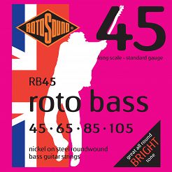 RotoSound RB45 - struny do gitary basowej 45-105 (komplet 4 strun)