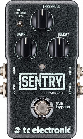 TC Electronic Sentry Noise Gate Efekt do gitary lub basu bramka szumów