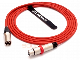 Przewód mikrofonowy SCN-STAGE SILVER SOMMER CABLE XLR Neutrik męski/żeński z wyłącznikiem mikrofonu