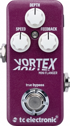 TC Electronic Vortex Mini Flanger Efekt do gitary lub basu