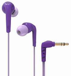 MEE RX18 fioletowe (purple) profesjonalne słuchawki douszne/dokanałowe
